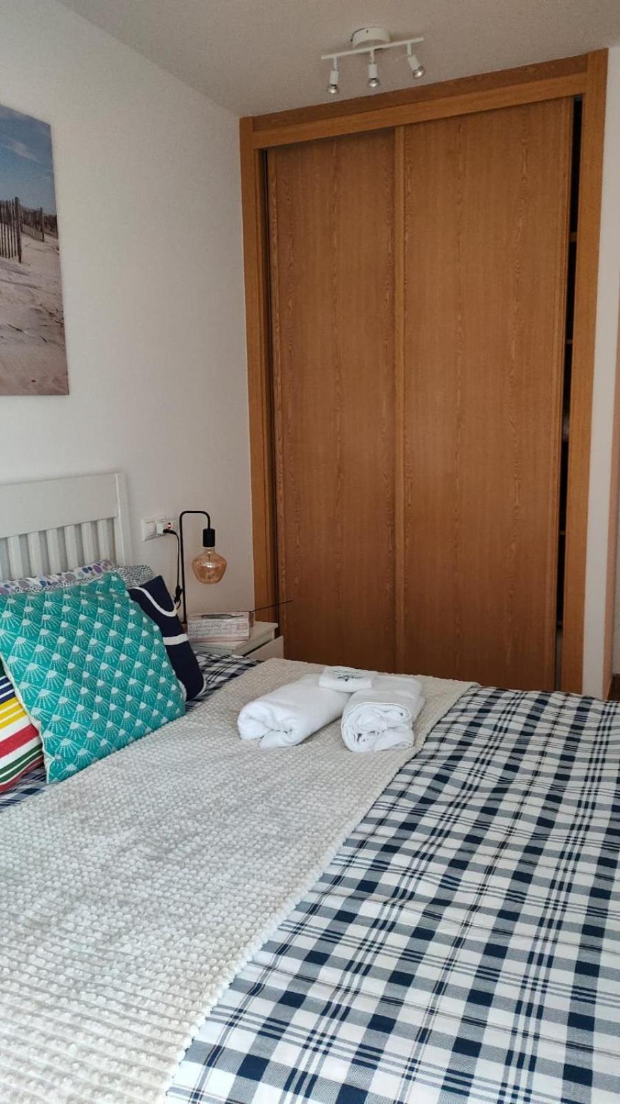 Apartamento Familiar En Finisterre Playa Langosteira Luaran gambar